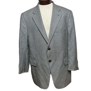 John W. Nordstrom Blazer Sz 44R Loro Piana Italy Cashmere Flannel Made in Canada